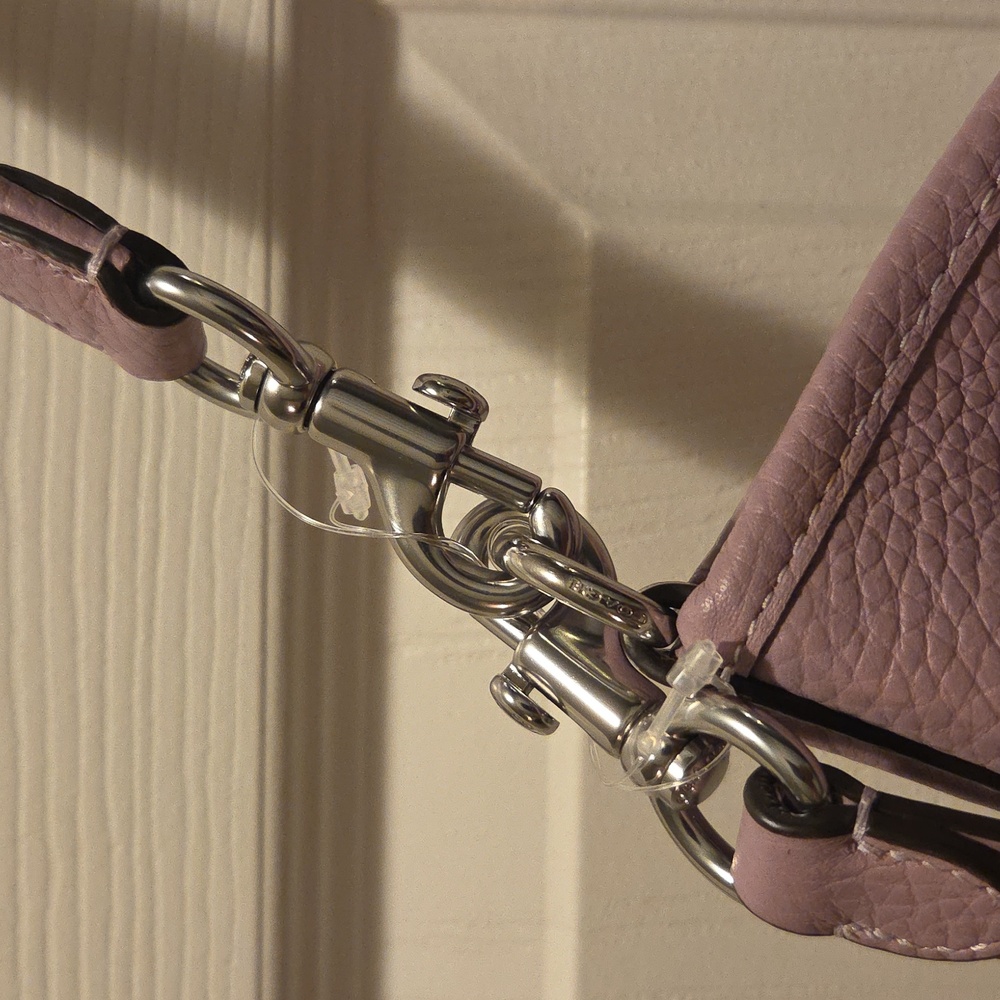 Coach Laurel Shoulder Bag In Lilac - Picture 4 of 10